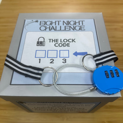 Eight Night Challenge- Hanukkah Baking Escape Box/Medium Level