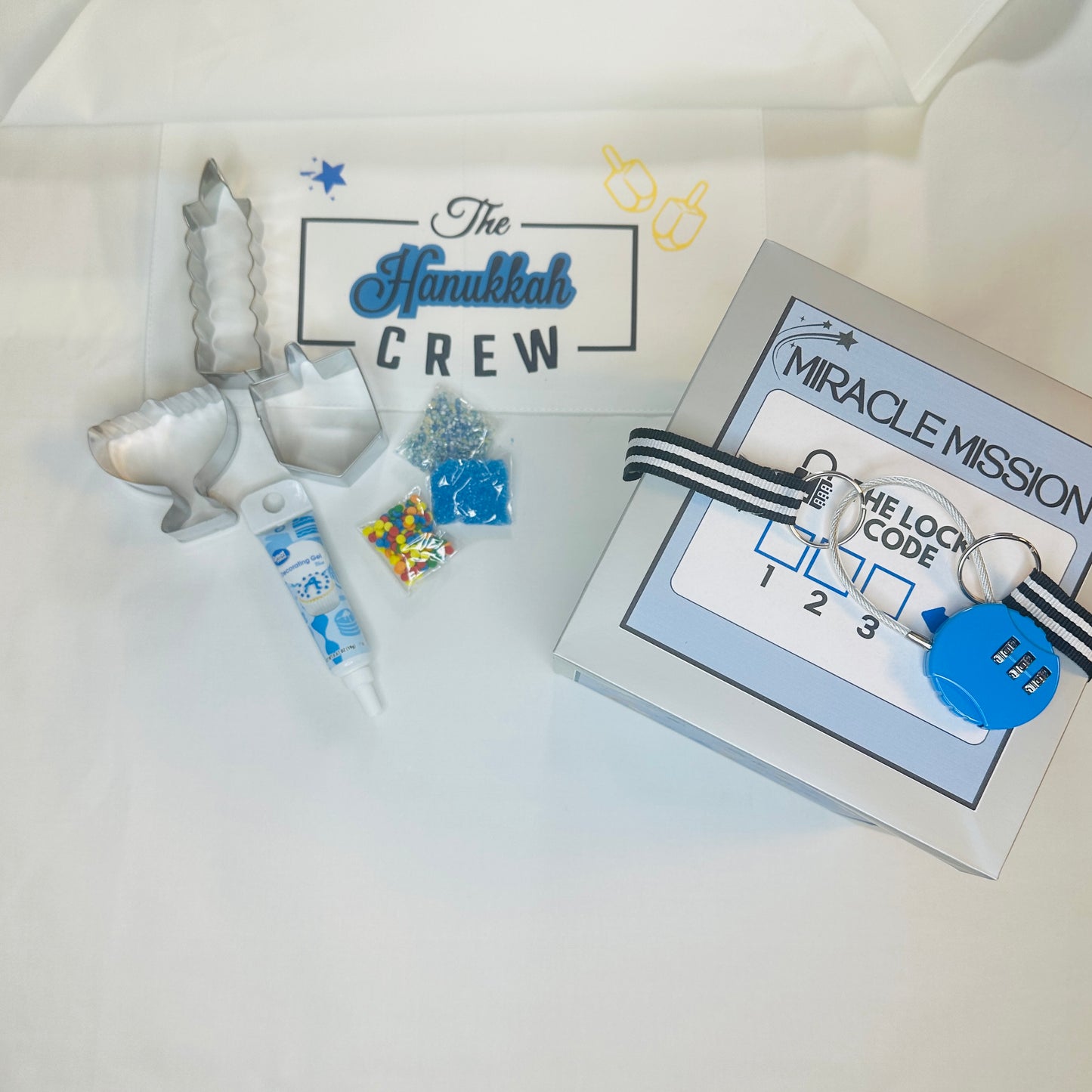 Eight Night Challenge- Hanukkah Baking Escape Box/Medium Level