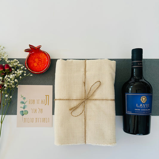 Holiday Table & Liqueur Gift Set